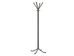 Вешалка-стойка 4 крючка 950.2 металлическая (черная)