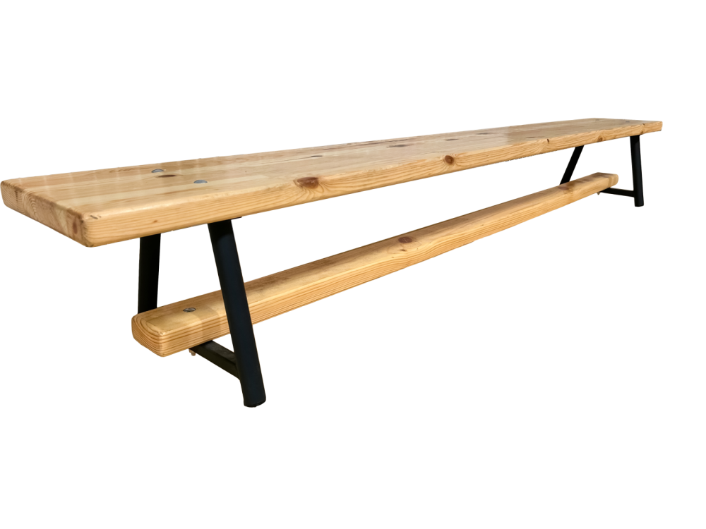 Скамейка гимнастическая "Стандарт" 4000х240х280мм СТП-68