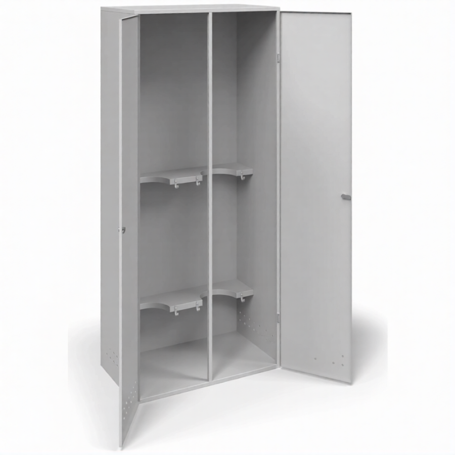 Шкаф для 2-х газовых баллонов ШГБК-028, усиленный