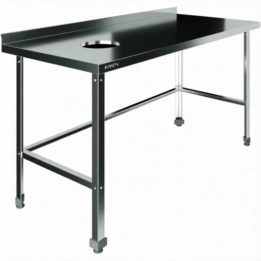 Стол для сбора пищевых отходов с бортом СПО-10/7-БО-Л-ЭЦ