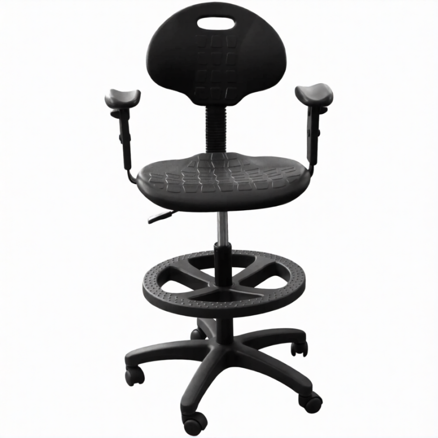 Стул лабораторный полиуретановый КР11-В