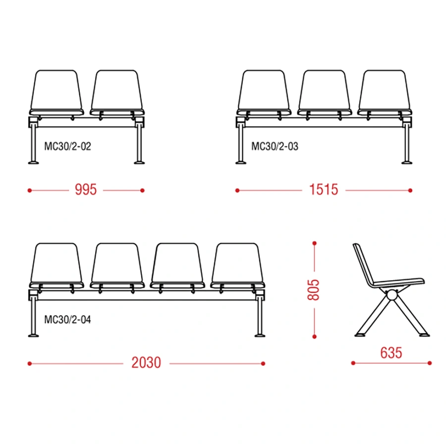 Многоместная секция Вектор Контур БП (модель МС30/2)