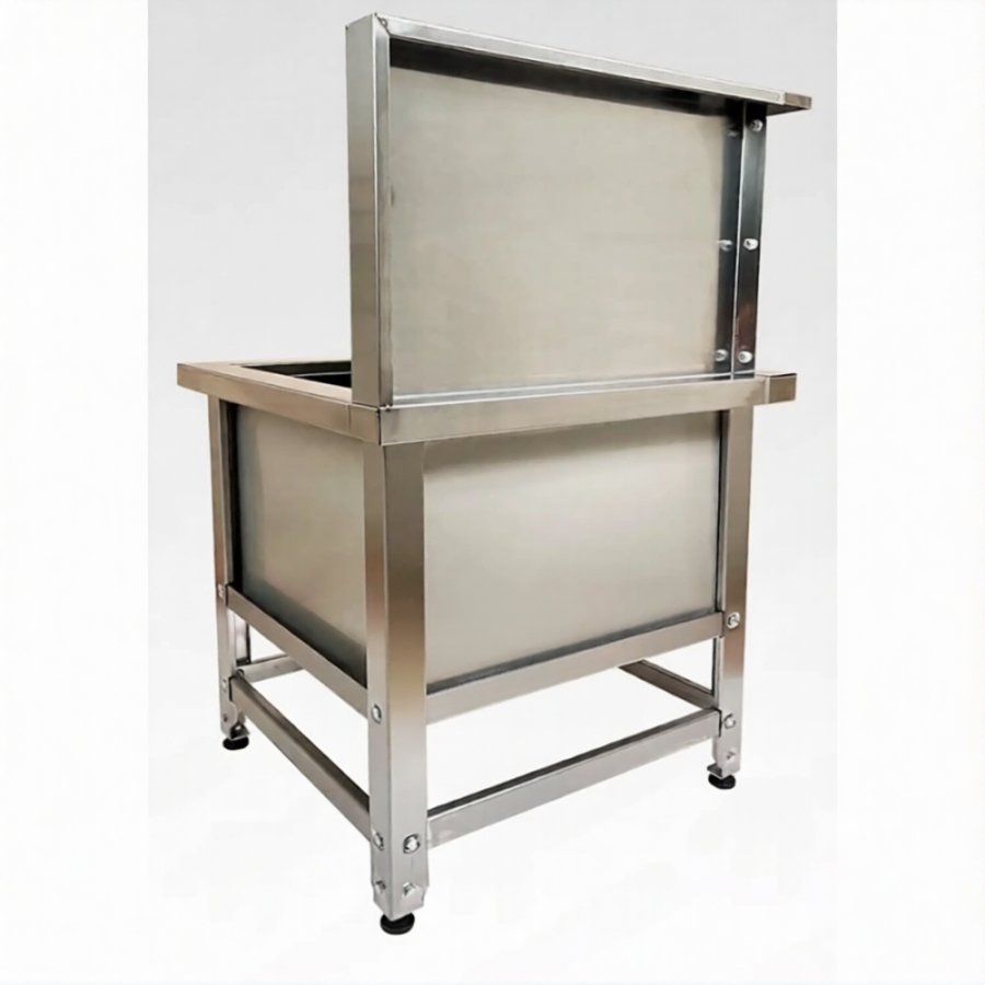 Ванна моповая ВМСн 500(800)х630х630  1 м/о (облицовка Г-обр., правая; ножка угловая)