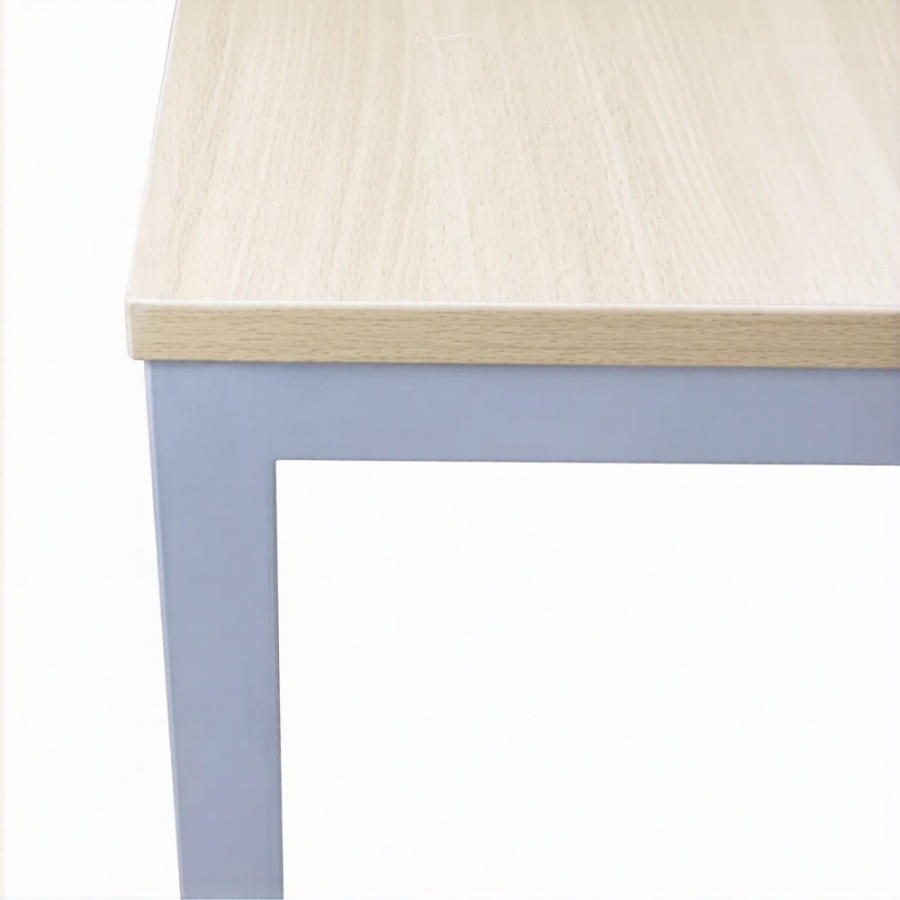 Офисный стол эргономичный с О-опорами (эконом)