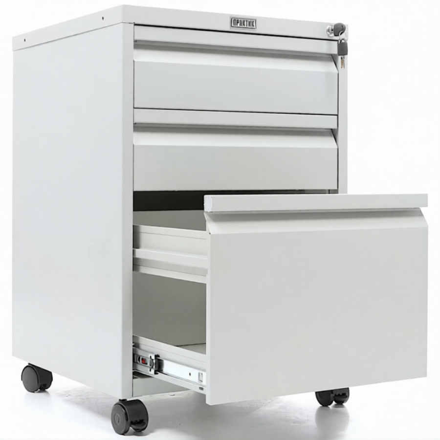Тумба мобильная Практик BFC-70/3 (AP-1)