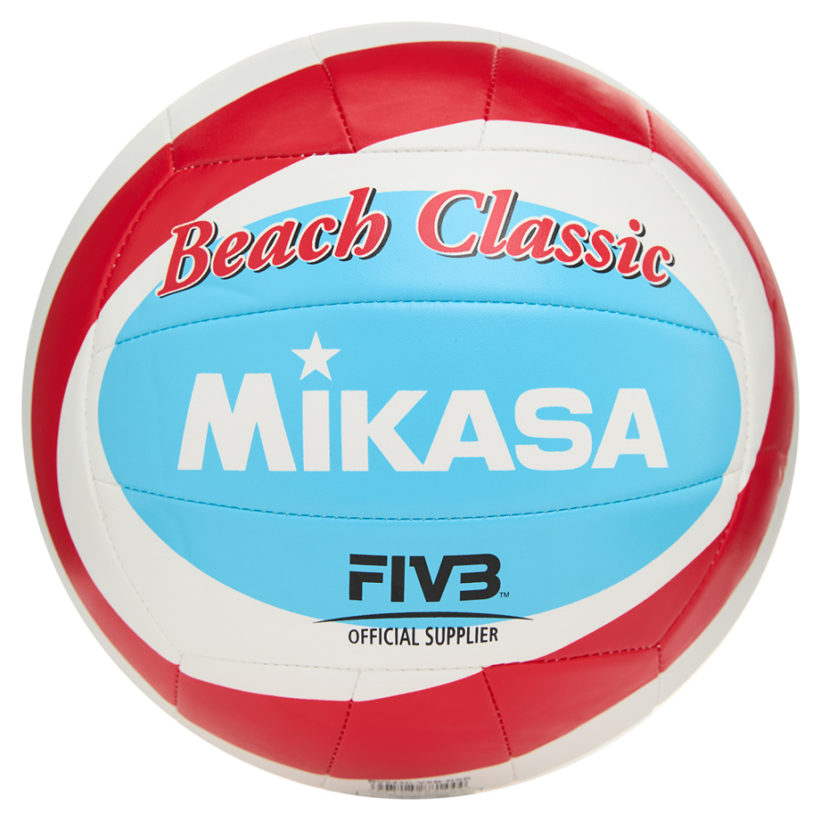 Мяч для пляжного волейбола Mikasa, Цвет Сине-красный