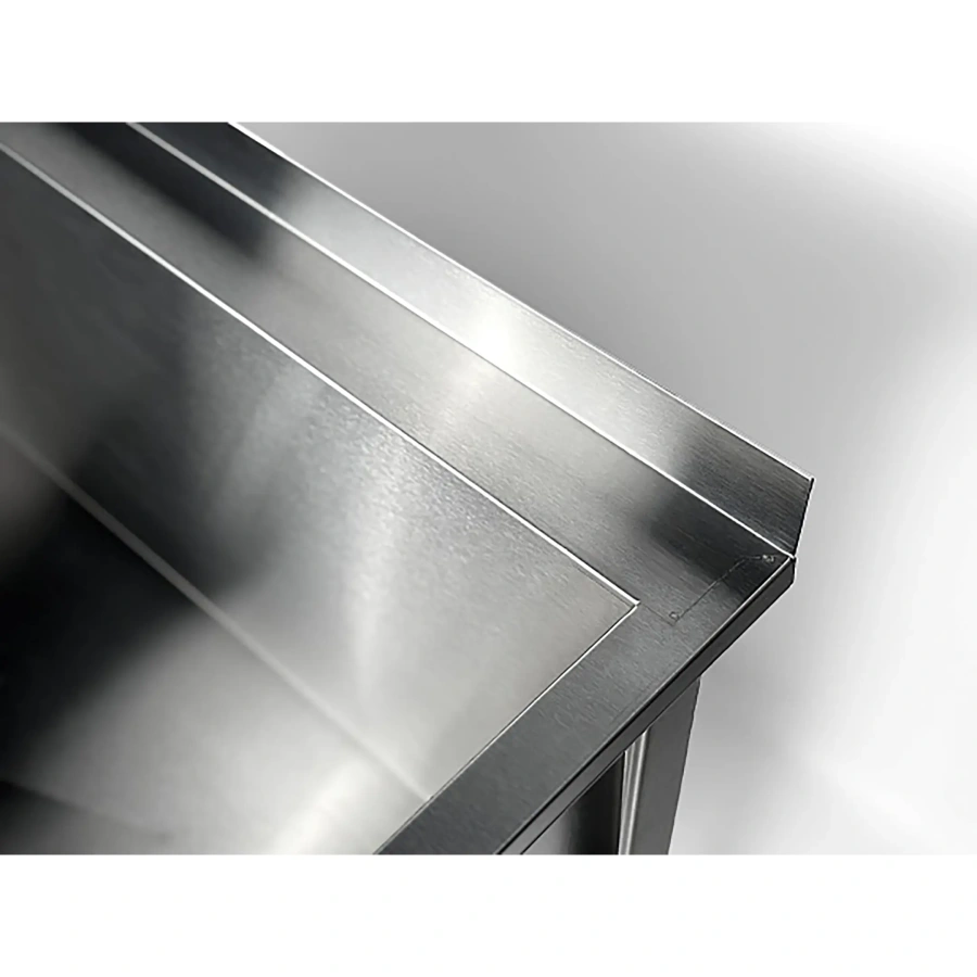 Ванна моечная односекционная с бортом ВМС-1/7-Б-ЭК