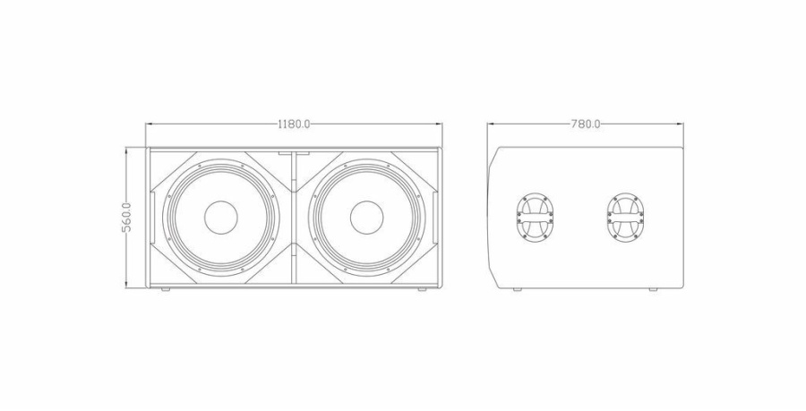 Пассивный сабвуфер FDB S218B