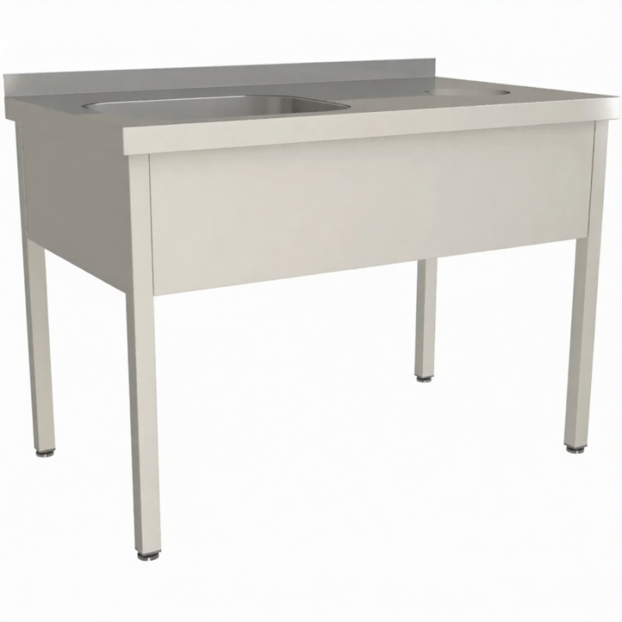 Стол для сбора пищевых отходов с ванной СПОВЦ/1-15/6-БО-Л