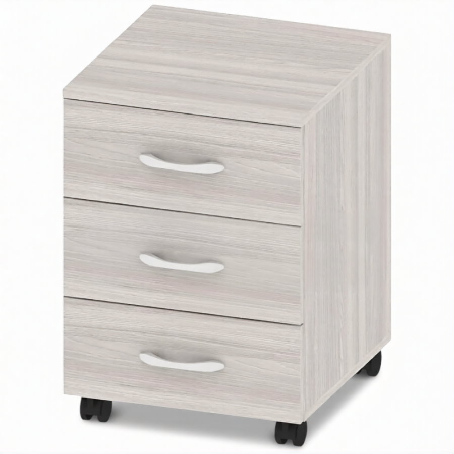 Тумба подкатная с выкатными ящиками ширина 430 мм ОФ-СТ-48