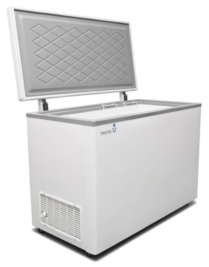 ЛАРЬ морозильный F 500 S белый (глухая крышка)