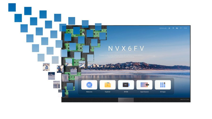 Светодиодный экран QSTECH 220" FHD 22025, 4.910х2.869