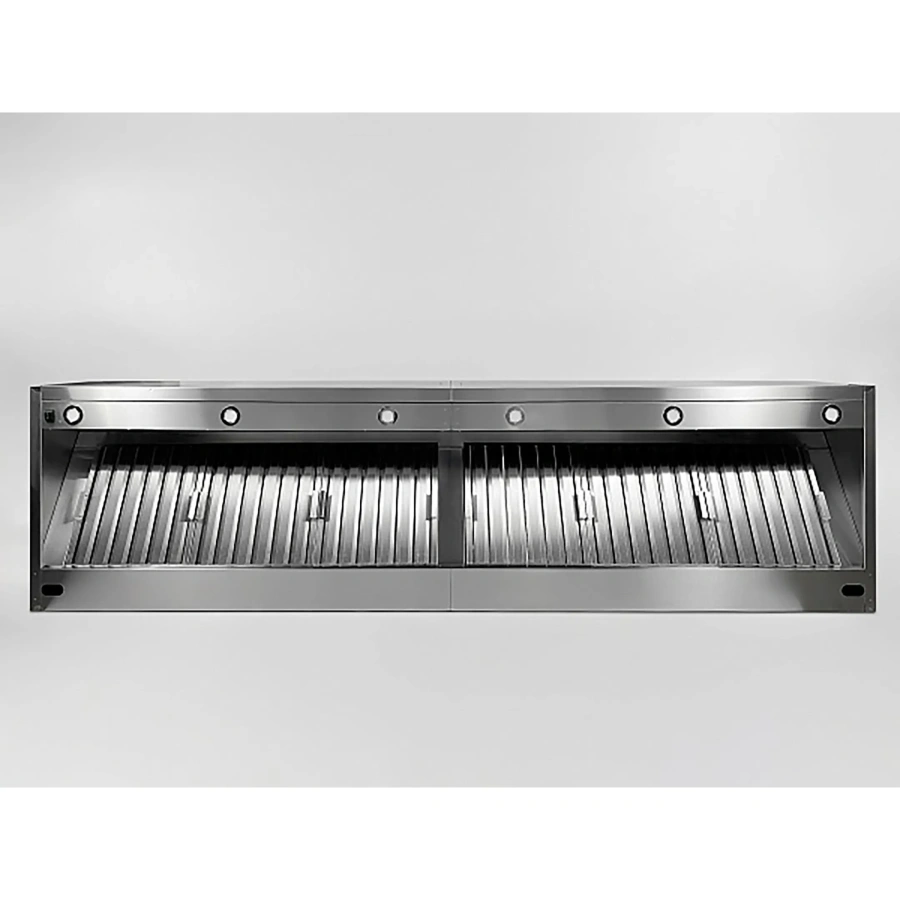 Зонт вытяжной пристенный с подсветкой ЗВПКП-13/14